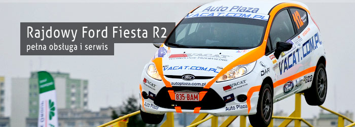 Rajdowy Ford Fiesta R2, pełna obsługa i serwis